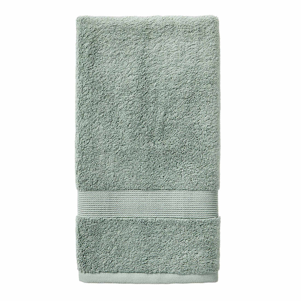 Better Homes & Gardens Signature Soft Solid Cotton 6 Piece Bath Towel Set,Green River