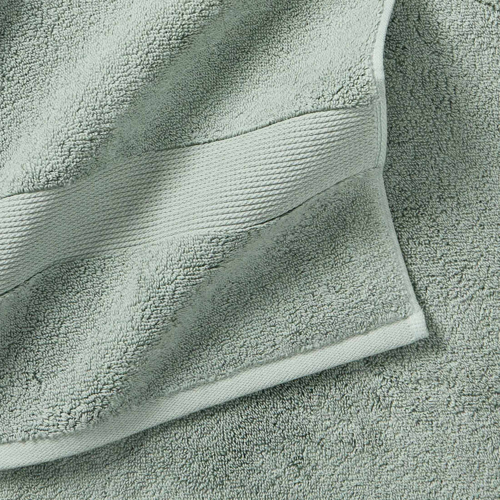 Better Homes & Gardens Signature Soft Solid Cotton 6 Piece Bath Towel Set,Green River