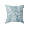 Beautiful 18" x 18" Decorative Outdoor Pillow by Drew Barrymore, Blue Pill