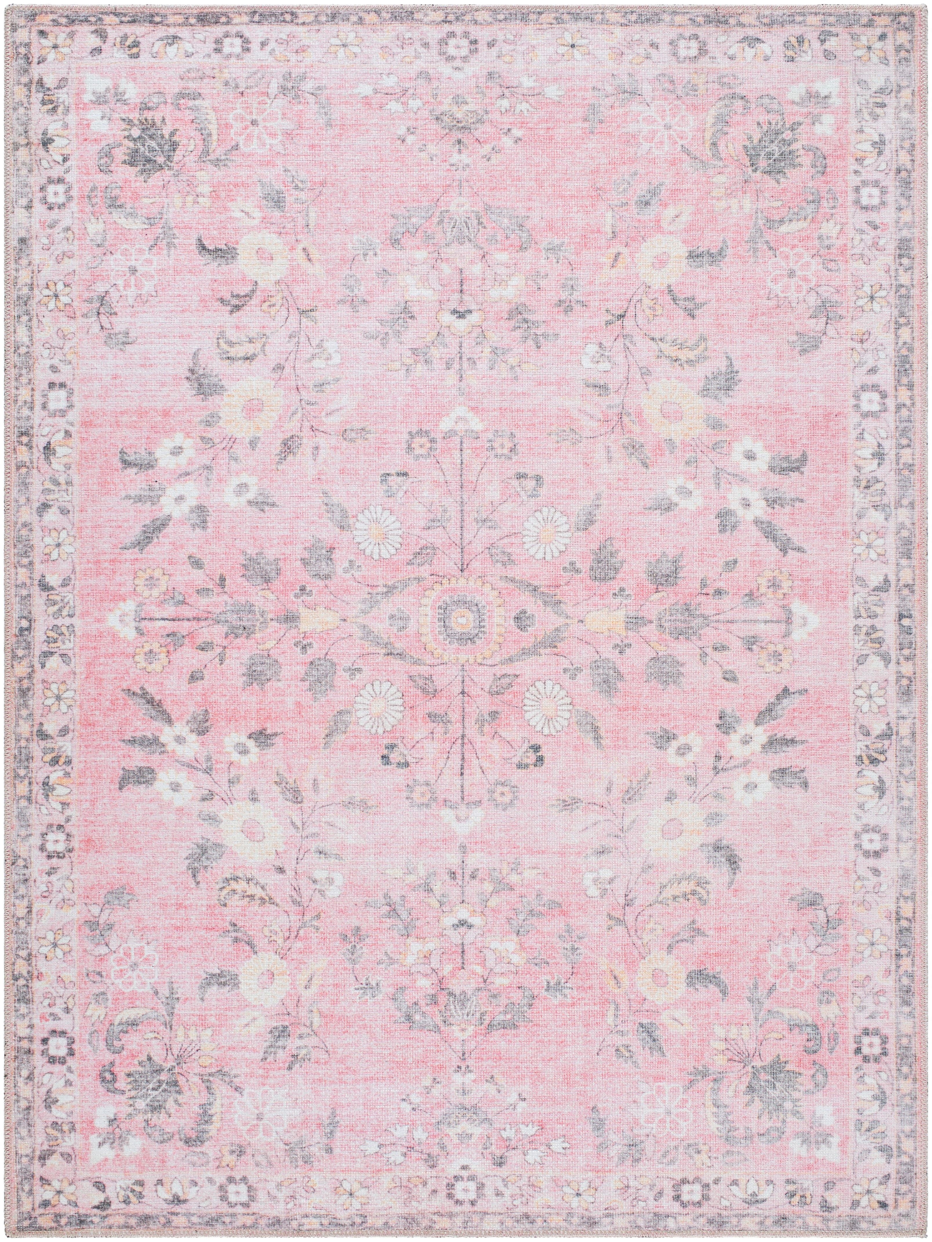 My Texas House Lucy Traditional Indoor Washable 9' x 12' Area Rug