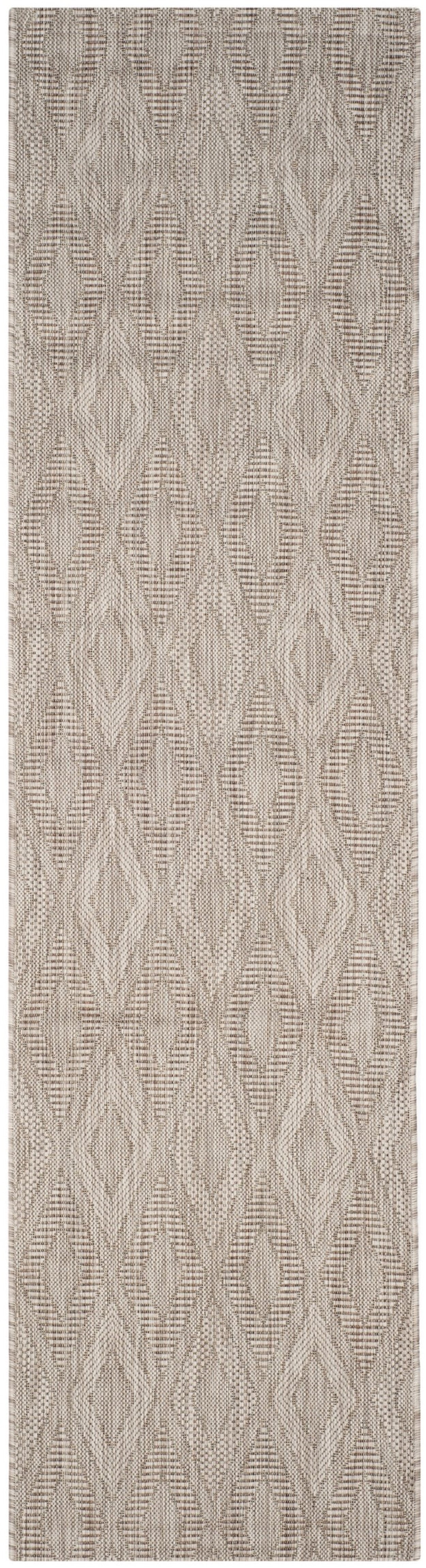 Safavieh Courtyard Teodor Geometric Indoor/Outdoor Area Rug, Natural, 5'3" x 7'7"