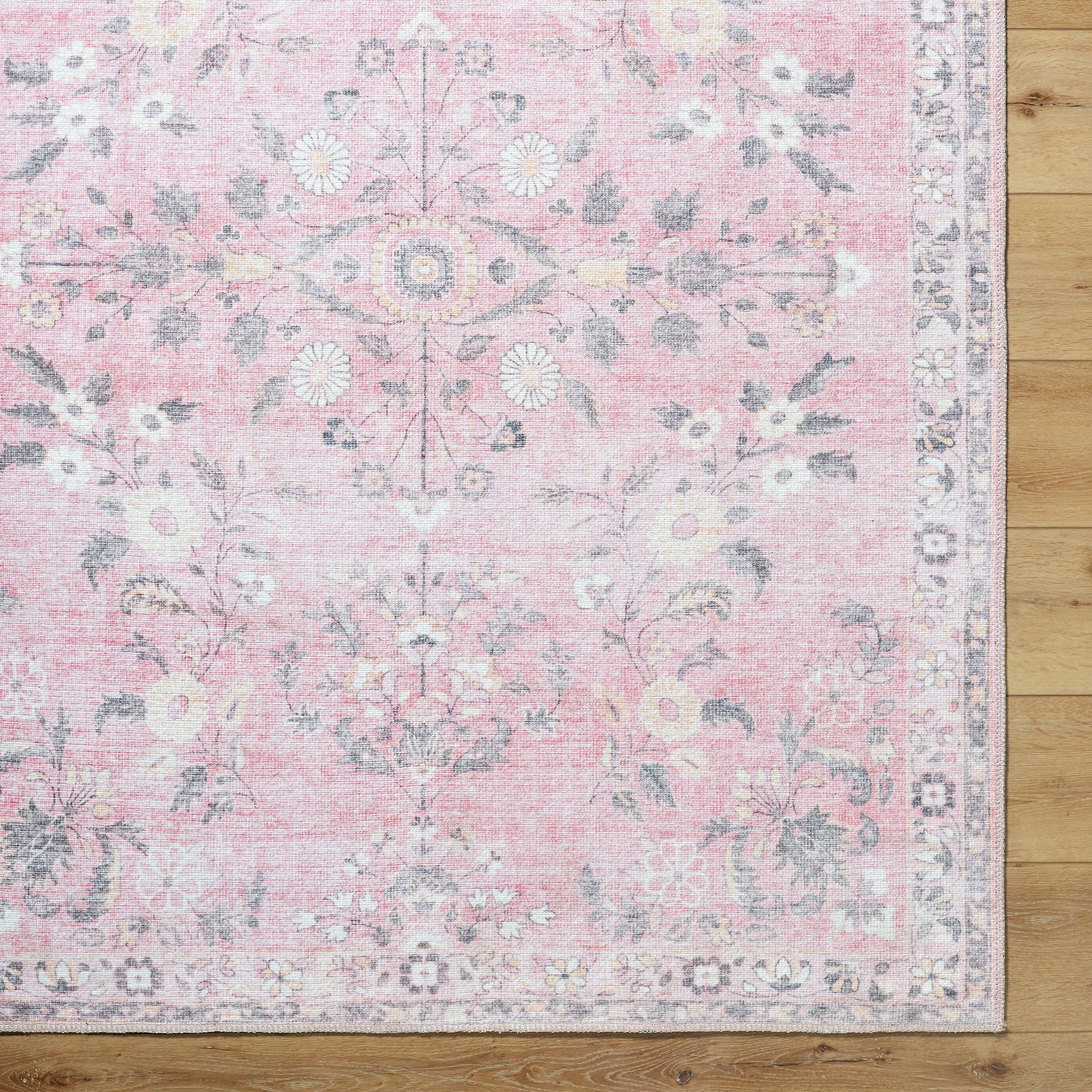 My Texas House Lucy Traditional Indoor Washable 9' x 12' Area Rug