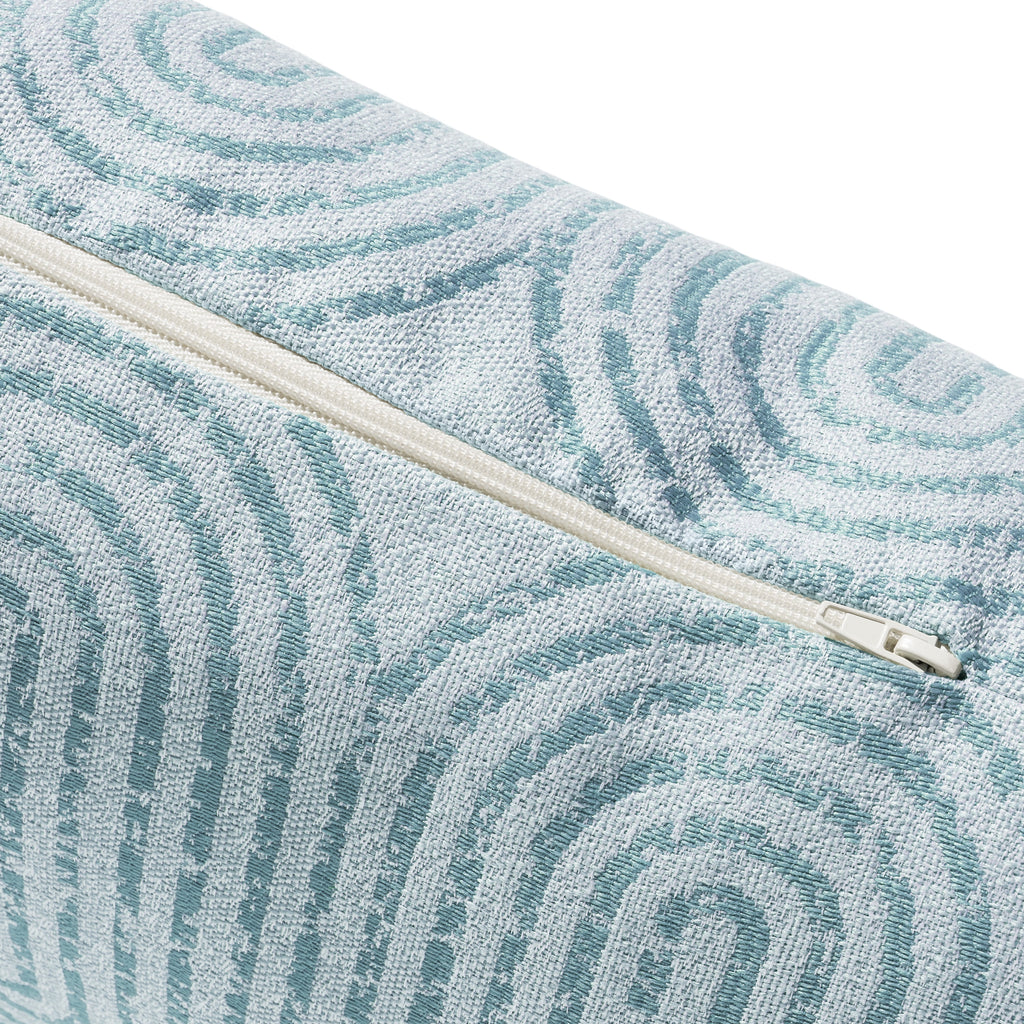 Beautiful 18" x 18" Decorative Outdoor Pillow by Drew Barrymore, Blue Pill